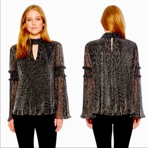Parker Justina Metallic Blouse